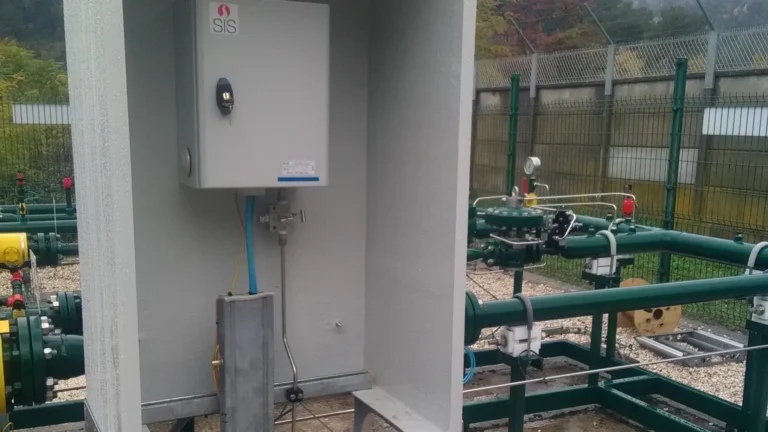 Coffret de chantier infrastructure gaz